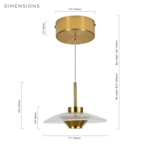 277v pendant deals lights