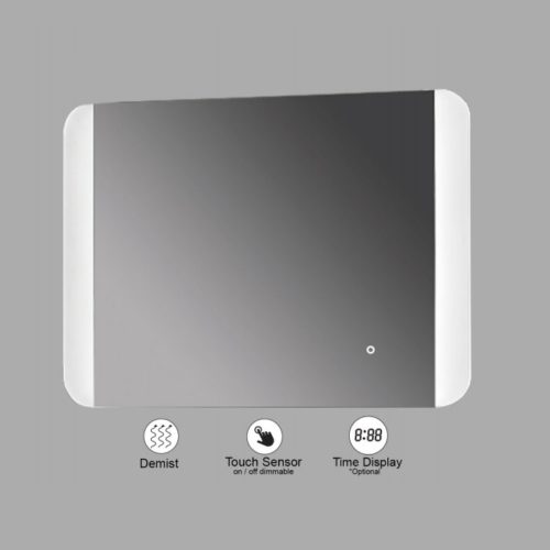 VONN VMRS0720A LED Bath Mirror in Silver, Rectangle 30"W x 24"H or 36"W x 30"H