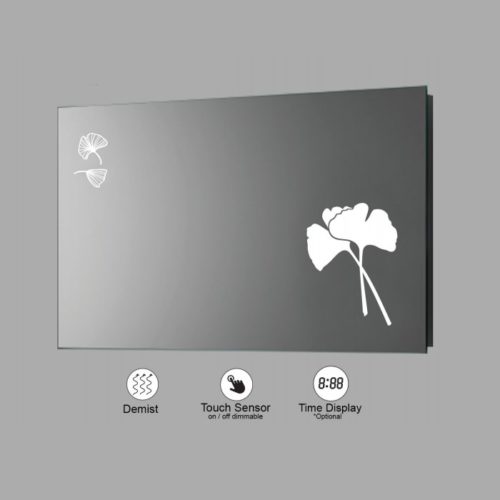 VONN VMRS6230 LED Bath Mirror in Silver with Back Lit, Rectangle 30"w x 24"H or 36"W x 30"H