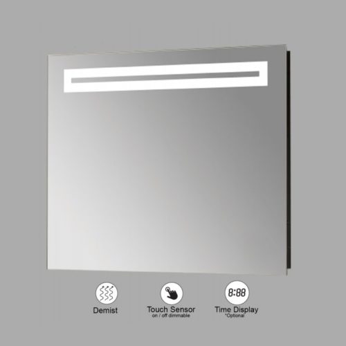 VONN VMRS9820 LED Bath Mirror in Silver with Back Lit, Rectangle 30"W x 24"H or 36"W x 30"H