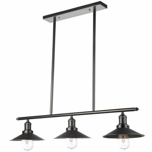 Delphinus VVC31013BZ 35" Industrial Linear LED Chandelier, Architectural Bronze