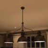 Dorado VVC31203BZ 53" Industrial Linear LED Chandelier, Architectural Bronze