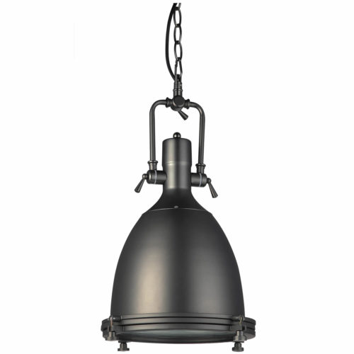Dorado VVP21011BZ 14" Industrial LED Pendant, Architectural Bronze