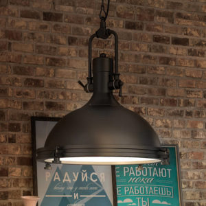 Dorado VVP21031BZ 16" Industrial LED Pendant, Architectural Bronze