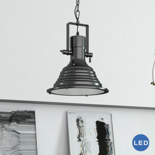 Dorado VVP21041BZ 11" Industrial LED Pendant, Architectural Bronze