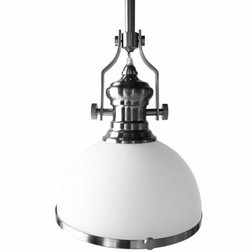 Dorado VVP21061SN 12" Industrial LED Pendant, Satin Nickel