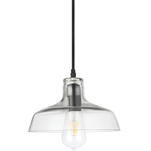 Delphinus VVP21141BZ 10" Industrial LED Pendant, Architectural Bronze