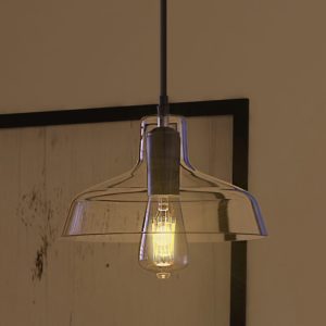 Delphinus VVP21141BZ 10" Industrial LED Pendant, Architectural Bronze